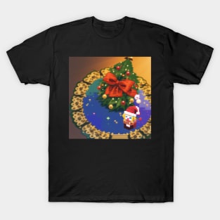 A picture of a christmas tree T-Shirt